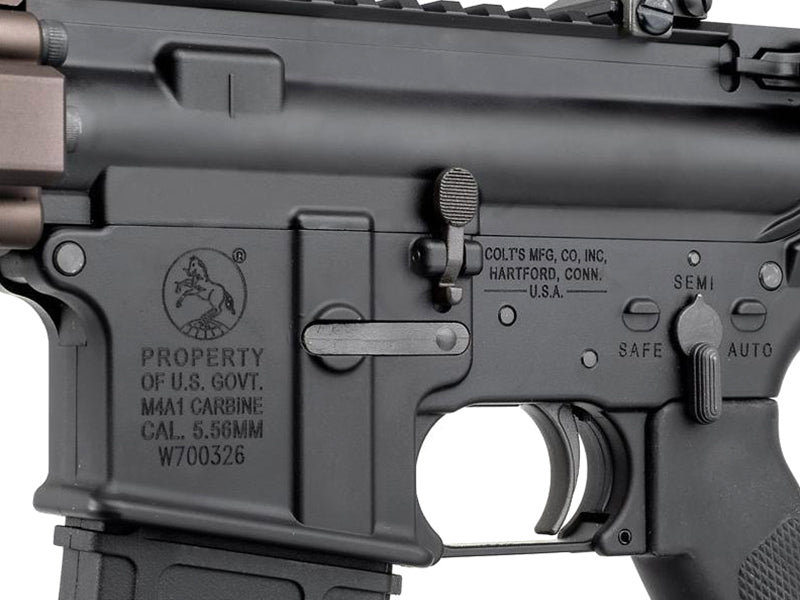 GHK MK18 MOD1 Gas Blowback Rifle (Black)