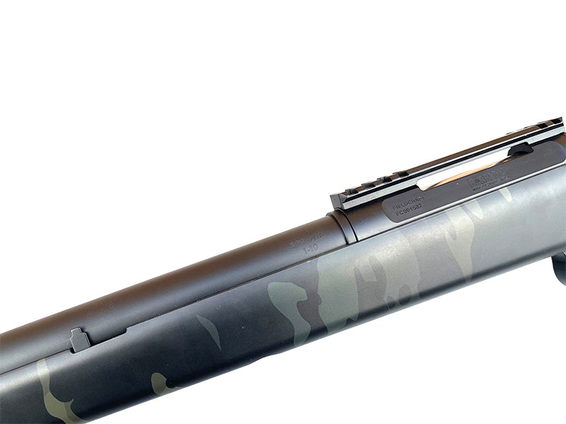 Barrett Firearms by EMG Fieldcraft Precision Bolt-Action Sniper Rifle with Featherweight Zero Trigger (Black-Cam - APS - BF-BKMC)