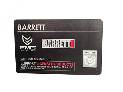 Barrett Firearms by EMG Fieldcraft Precision Bolt-Action Sniper Rifle with Featherweight Zero Trigger (Black-Cam - APS - BF-BKMC)