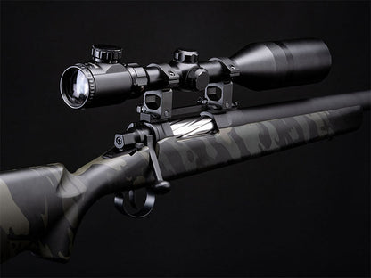 Barrett Firearms by EMG Fieldcraft Precision Bolt-Action Sniper Rifle with Featherweight Zero Trigger (Black-Cam - APS - BF-BKMC)