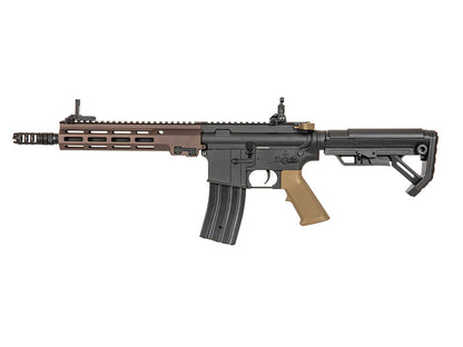 Golden Eagle M4 M-Lok AEG (Metal - Mosfet - Black/Tan - EFB6595T)