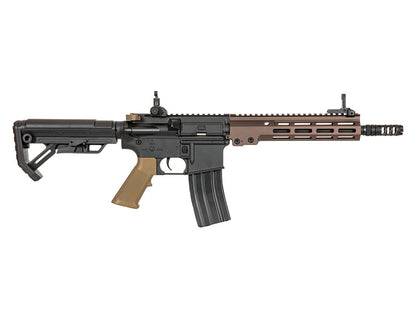 Golden Eagle M4 M-Lok AEG (Metal - Mosfet - Black/Tan - EFB6595T)