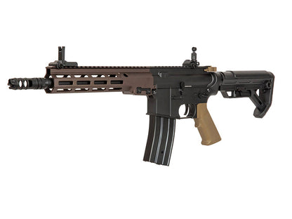 Golden Eagle M4 M-Lok AEG (Metal - Mosfet - Black/Tan - EFB6595T)