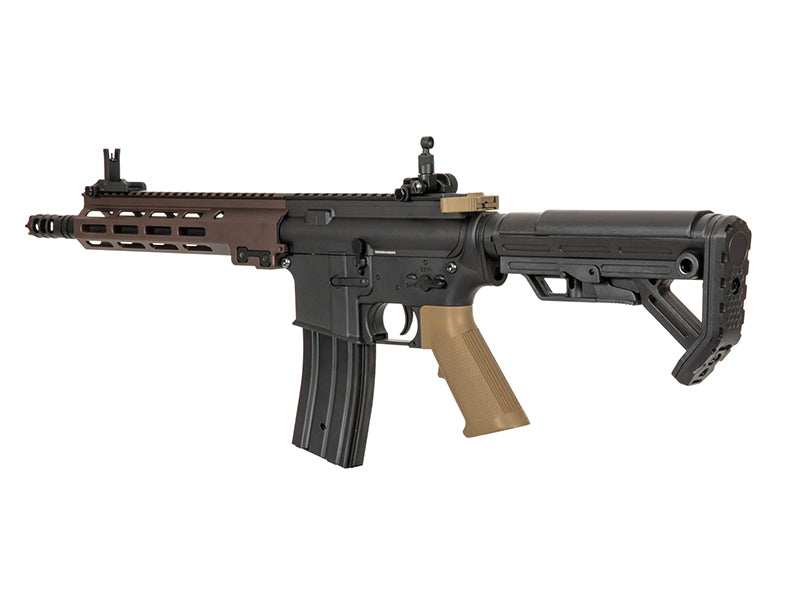 Golden Eagle M4 M-Lok AEG (Metal - Mosfet - Black/Tan - EFB6595T)