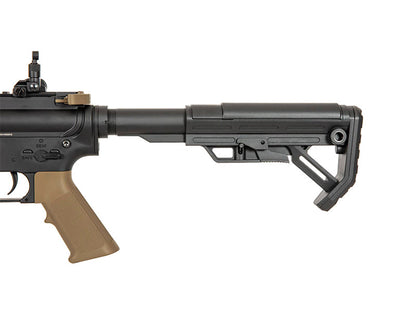 Golden Eagle M4 M-Lok AEG (Metal - Mosfet - Black/Tan - EFB6595T)