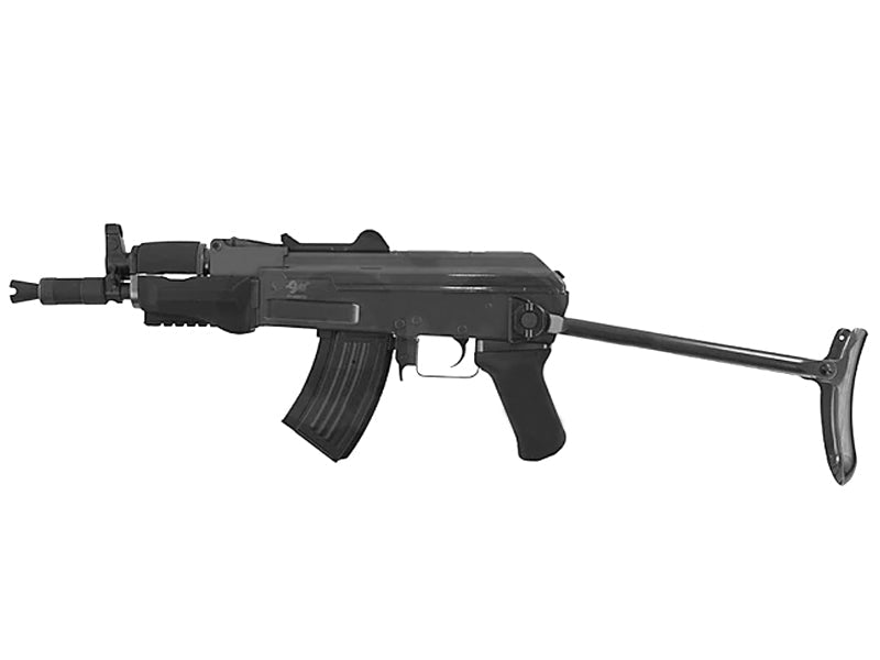JG AK47 Beta AEG Folding Stock (Polymer - Inc. Bat. and Charger - Black - 0508B)
