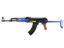 Golden Eagle AK With Folding Stock Carbine AEG Inc. Battery and Charger - 6801) (Blue)