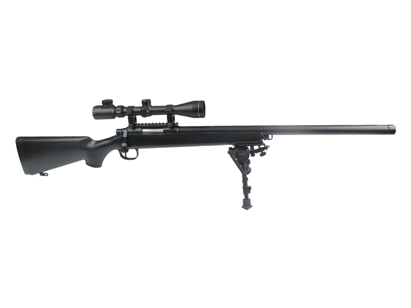 Double Bell  VSR-10 Sniper Rifle with Scope and Bipod (Black - 201-E)