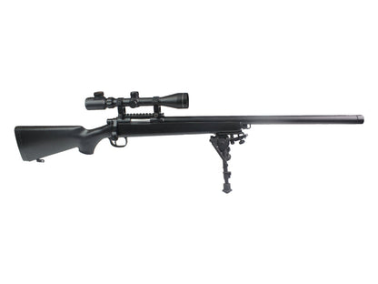 Double Bell  VSR-10 Sniper Rifle with Scope and Bipod (Black - 201-E)