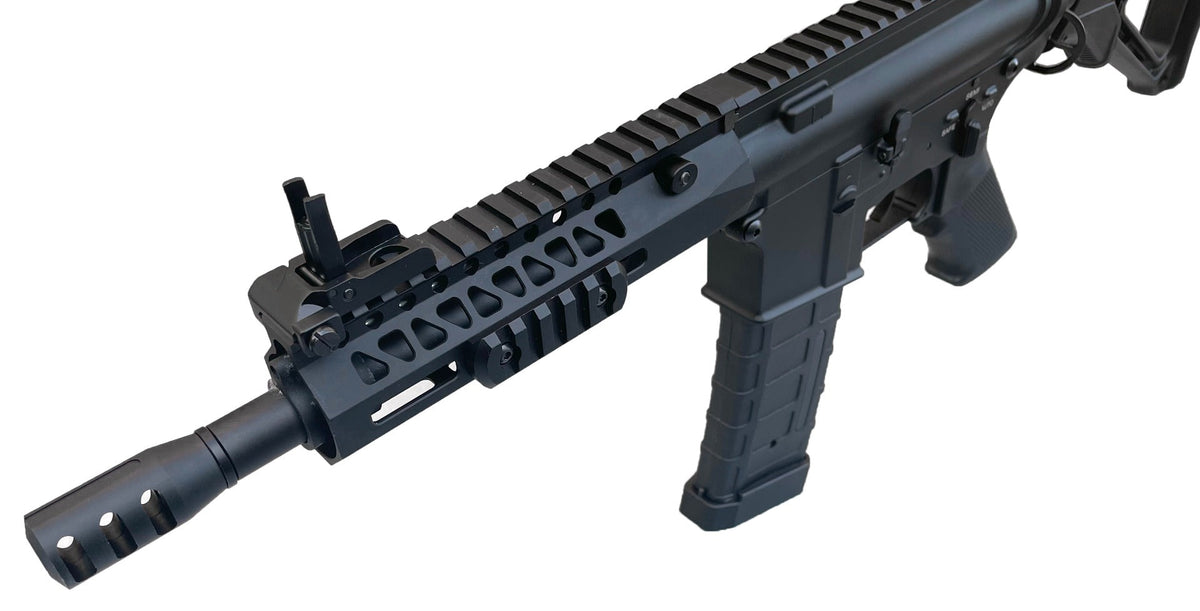 Double Bell M4 AEG (Full Metal CNC - Black - 080)
