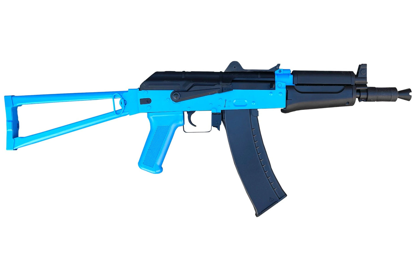 Double Bell AK74U AEG (Polymer - BLUE - BYP-01A - Inc. Lipo Battery and Charger)