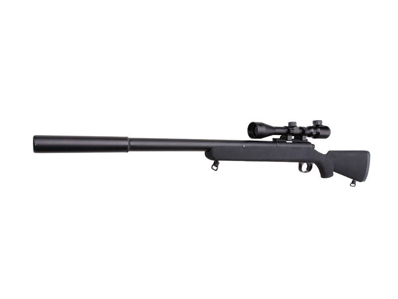 JG VSR-10 G-Spec BAR Sniper Rifle with Sniper Scope (367S - Black)