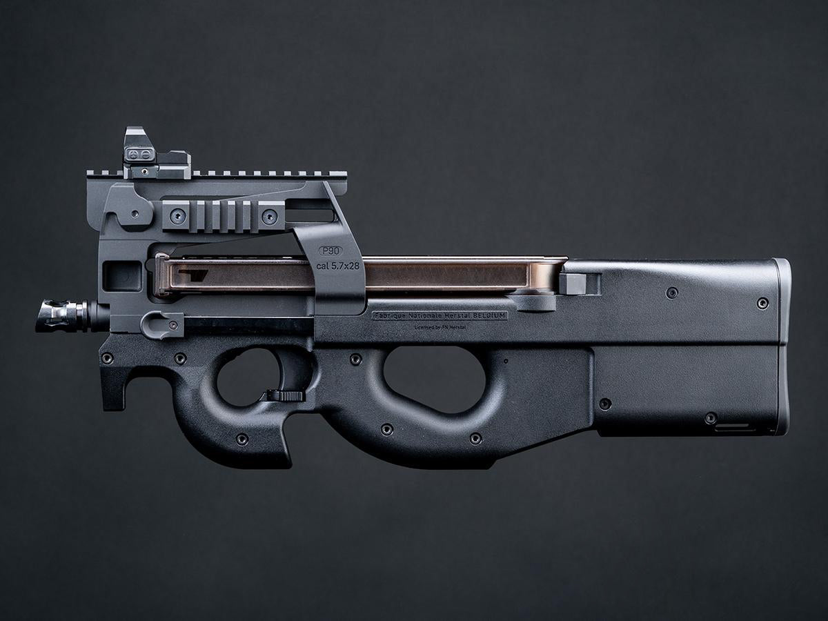 FN Herstal P90 SMG AEG (By Krytac/EMG - Black - KTAEG-FNP90-BK02)
