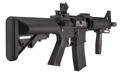 Lancer Tactical M4 RIS Carbine AEG Rifle (Inc. Battery and Smart Charger - Black)