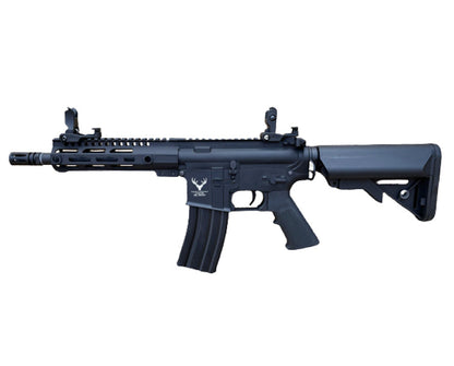 Huntsman Tactical M4 Short M-Lok AEG (Full Metal with Mosfet - Inc. Bat. and Charger - HMT20)