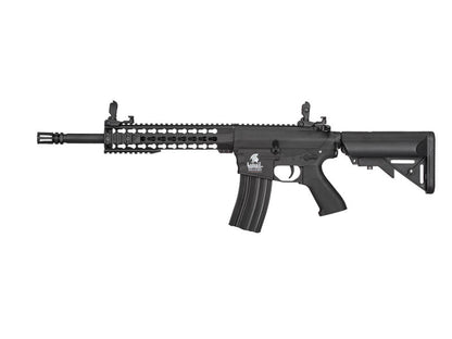 Lancer Tactical M4 LT-12K Keymod AEG Rifle (Inc. Battery and Smart Charger - Black)