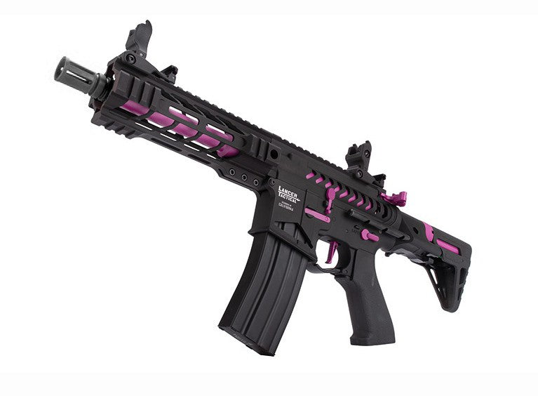 Lancer Tactical M4 LT-34 Enforcer Battle Hawk PDW 7' (Short - Purple)