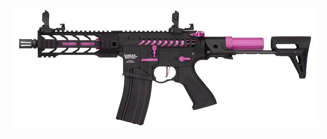 Lancer Tactical M4 LT-34 Enforcer Battle Hawk PDW 7' (Short - Purple)