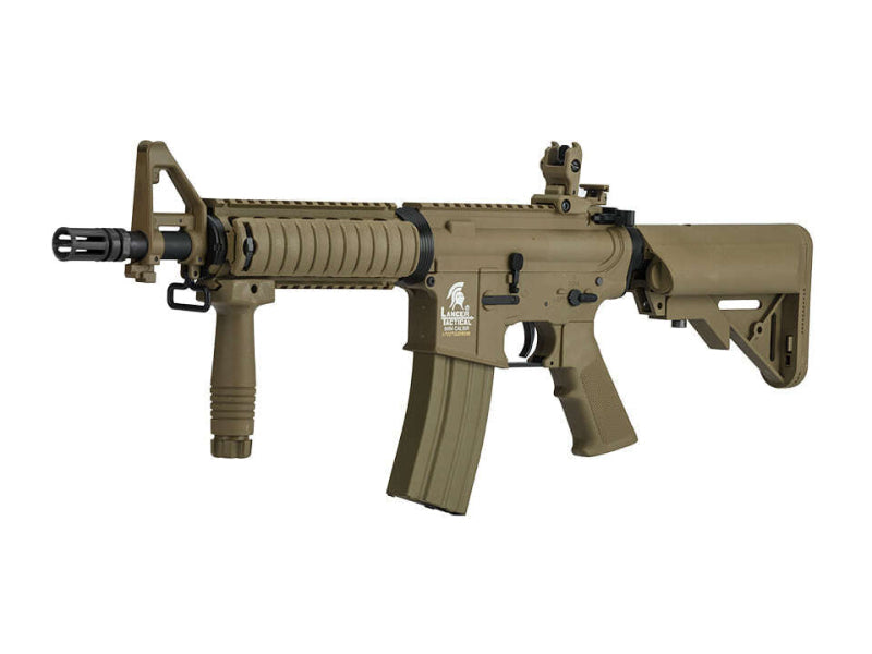 Lancer Tactical M4 LT-02 CQBR AEG Rifle (Inc. Battery and Smart Charger - Tan)
