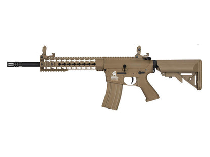Lancer Tactical M4 LT-12K Keymod AEG Rifle (Inc. Battery and Smart Charger - Tan)