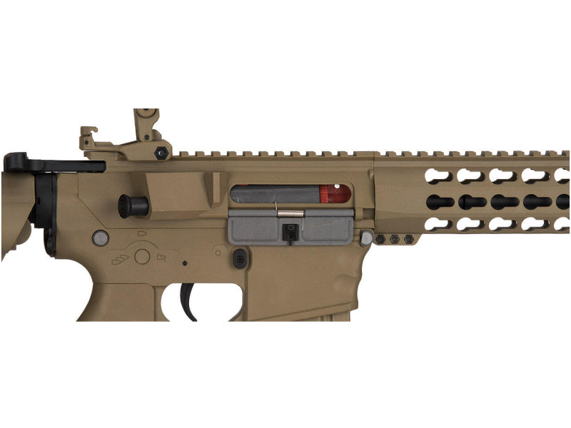 Lancer Tactical M4 LT-12K Keymod AEG Rifle (Inc. Battery and Smart Charger - Tan)
