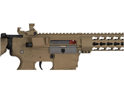 Lancer Tactical M4 LT-12K Keymod AEG Rifle (Inc. Battery and Smart Charger - Tan)