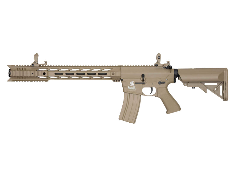 Lancer Tactical M4 LT-25 Interceptor AEG Rifle (Inc. Battery and Smart Charger - Tan)