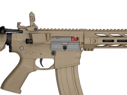 Lancer Tactical M4 LT-25 Interceptor AEG Rifle (Inc. Battery and Smart Charger - Tan)