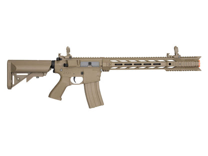 Lancer Tactical M4 LT-25 Interceptor AEG Rifle (Inc. Battery and Smart Charger - Tan)