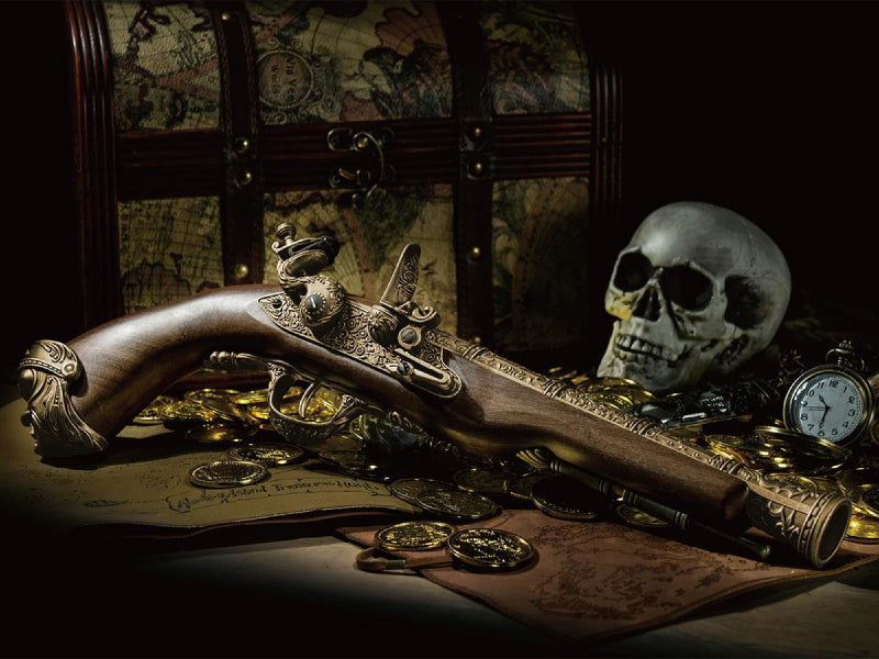 HFC Pirate Flintlock Co2 (18th Century - HG-502GN - Gold)