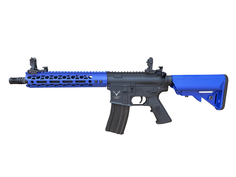Huntsman Tactical M4 PDW M-Lok AEG (Polymer Body with Mosfet - HMT17-212752-BLUE)