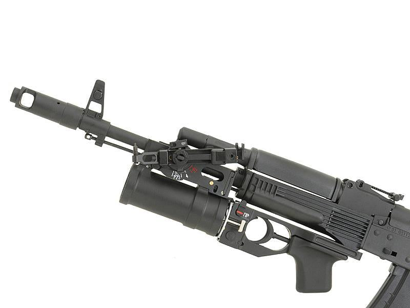 Double Bell AK Series 40mm Under-Barrel Grenade Launcher (Inc. Gas Grenade - Black - K-55)
