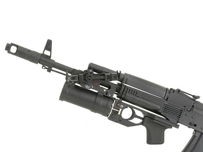 Double Bell AK Series 40mm Under-Barrel Grenade Launcher (Inc. Gas Grenade - Black - K-55)
