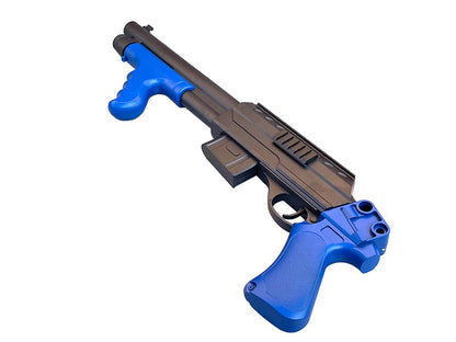 Vigor M870 Custom Tactical Pump Action Shotgun (RIS - Two Tone Blue - 0681 - Short)