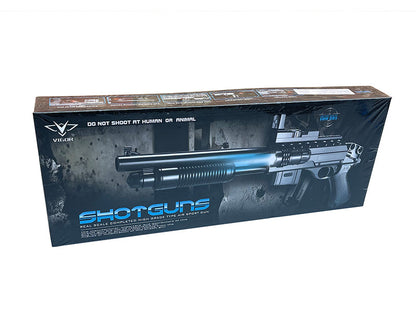 Vigor M870 Custom Tactical Pump Action Shotgun (RIS - Two Tone Blue - 0681 - Short)