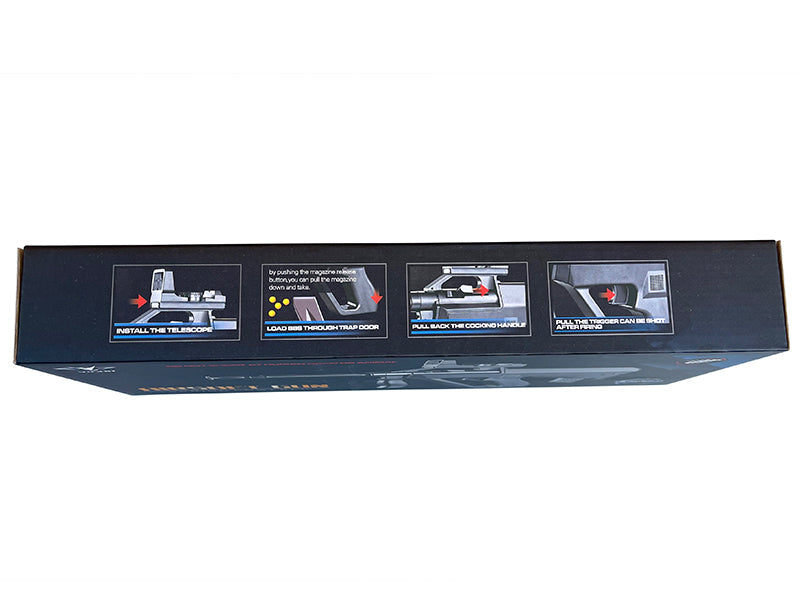 Vigor AUG Spring Action Rifle (2:3 Scale - Two Tone Blue - 8911A)