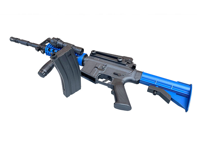Vigor M4 RIS Spring Rifle and 226 Series Spring Pistol (Duel Pack - Two Ton Blue - 9903)