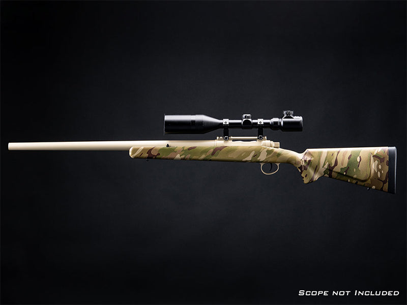 Barrett Firearms by EMG Fieldcraft Precision Bolt-Action Sniper Rifle with Featherweight Zero Trigger (Multi-Cam - APS - BF-MC)