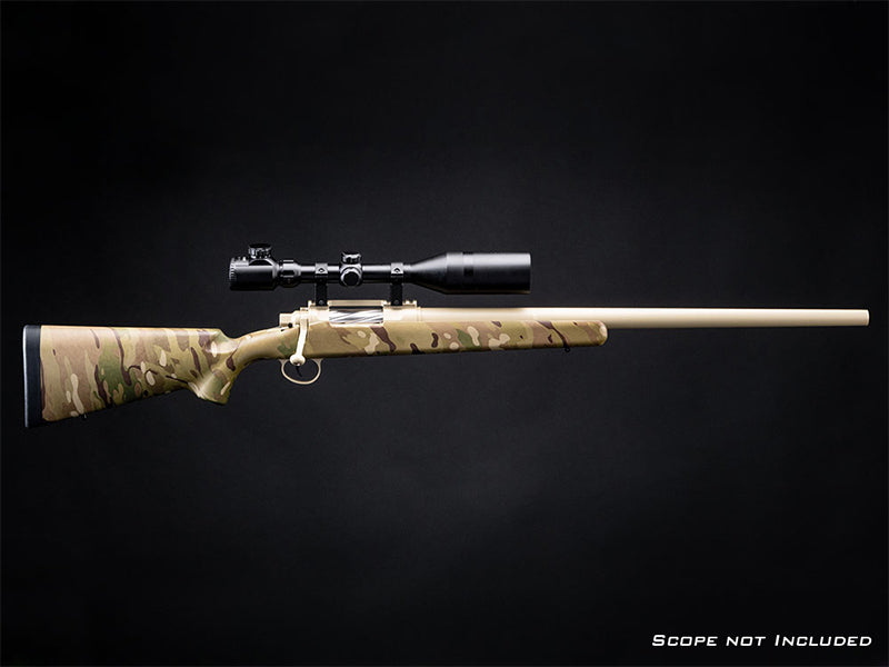 Barrett Firearms by EMG Fieldcraft Precision Bolt-Action Sniper Rifle with Featherweight Zero Trigger (Multi-Cam - APS - BF-MC)