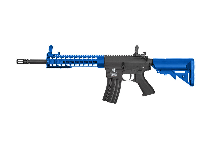 Lancer Tactical M4 LT-12K Keymod AEG Rifle (Inc. Battery and Smart Charger - Blue)