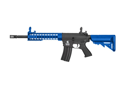Lancer Tactical M4 LT-12K Keymod AEG Rifle (Inc. Battery and Smart Charger - Blue)