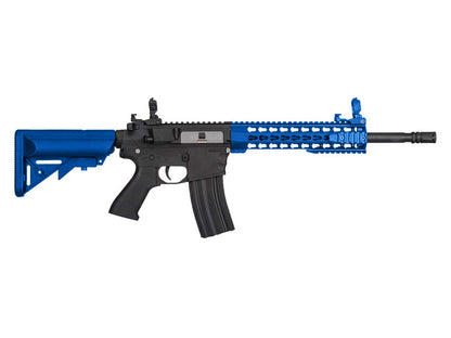 Lancer Tactical M4 LT-12K Keymod AEG Rifle (Inc. Battery and Smart Charger - Blue)