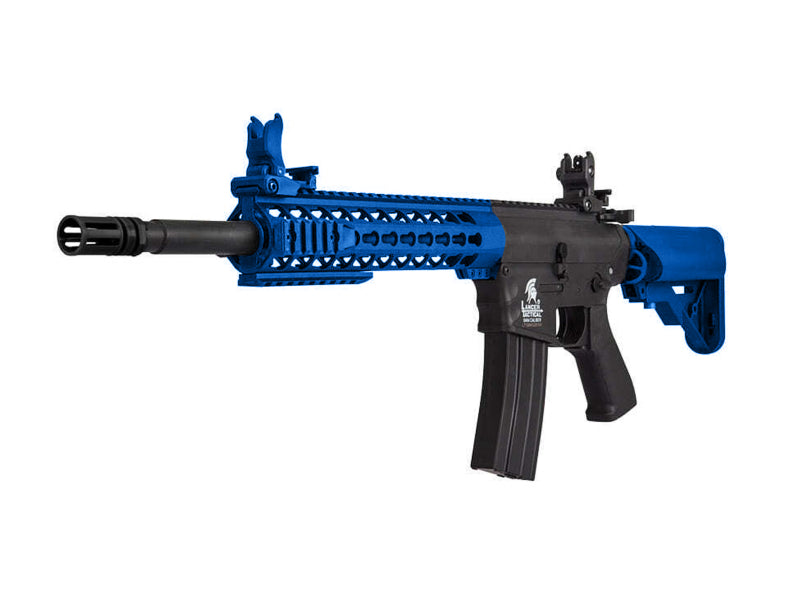 Lancer Tactical M4 LT-12K Keymod AEG Rifle (Inc. Battery and Smart Charger - Blue)