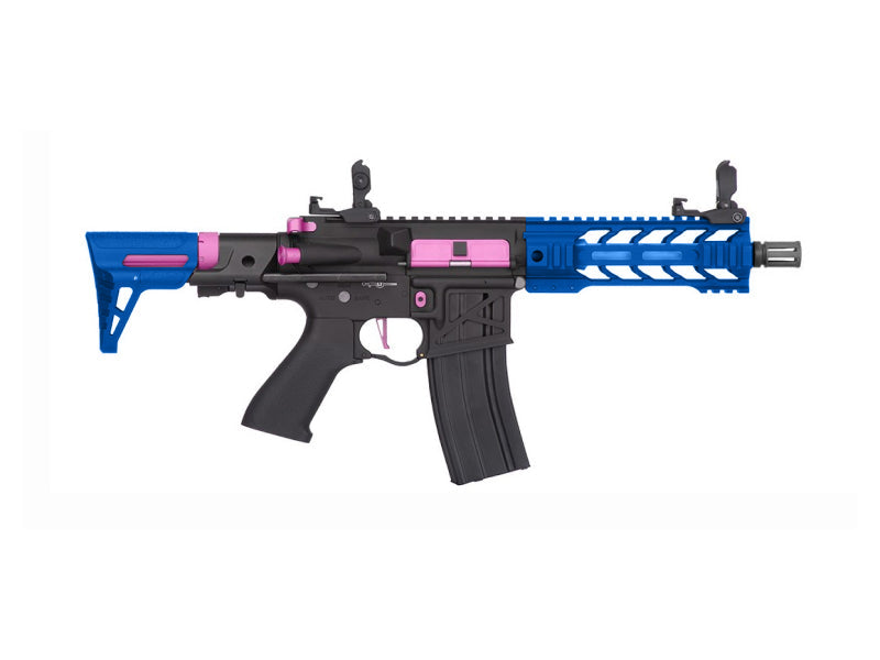 Lancer Tactical M4 LT-34 Enforcer Battle Hawk PDW 7' (Short - Blue)