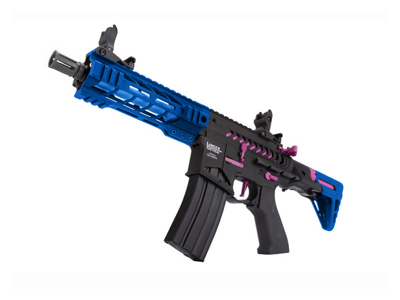 Lancer Tactical M4 LT-34 Enforcer Battle Hawk PDW 7' (Short - Blue)