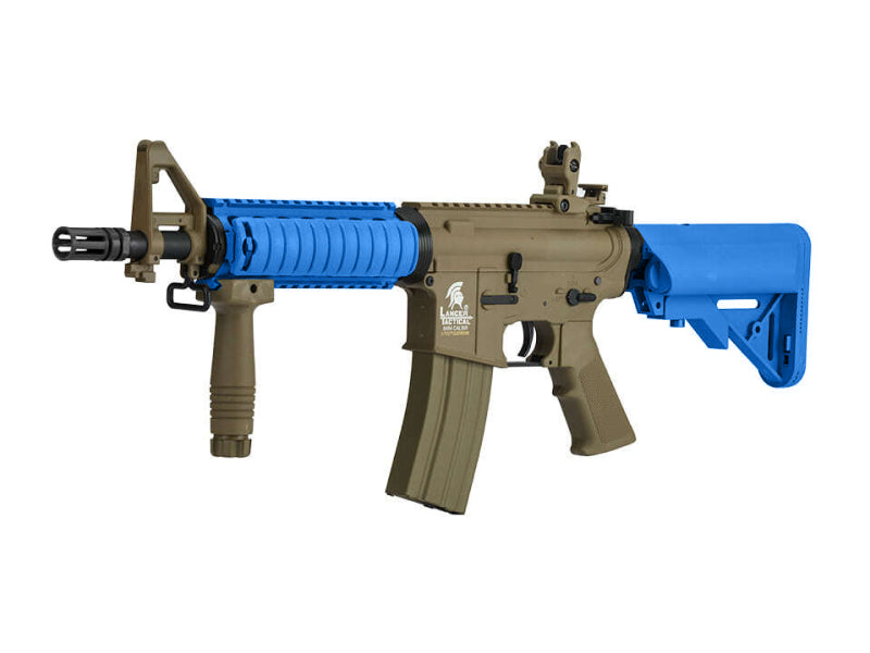 Lancer Tactical M4 LT-02 CQBR AEG Rifle (Inc. Battery and Smart Charger - Blue)