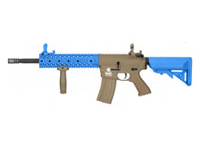 Lancer Tactical M4  LT-12 Gen 2 EVO RIS Carbine AEG Rifle (Inc. Battery and Smart Charger - Blue)