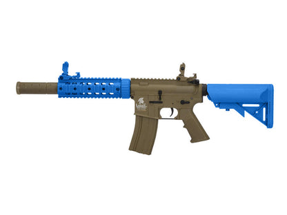 Lancer Tactical M4 LT-15 Gen2 AEG Rifle (Inc. Battery and Smart Charger - Blue)