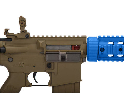 Lancer Tactical M4 LT-15 Gen2 AEG Rifle (Inc. Battery and Smart Charger - Blue)