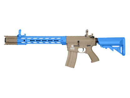Lancer Tactical M4 LT-25 Interceptor AEG Rifle (Inc. Battery and Smart Charger - Blue)